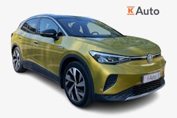 keltainen Volkswagen ID.4 2021 kuva 1.