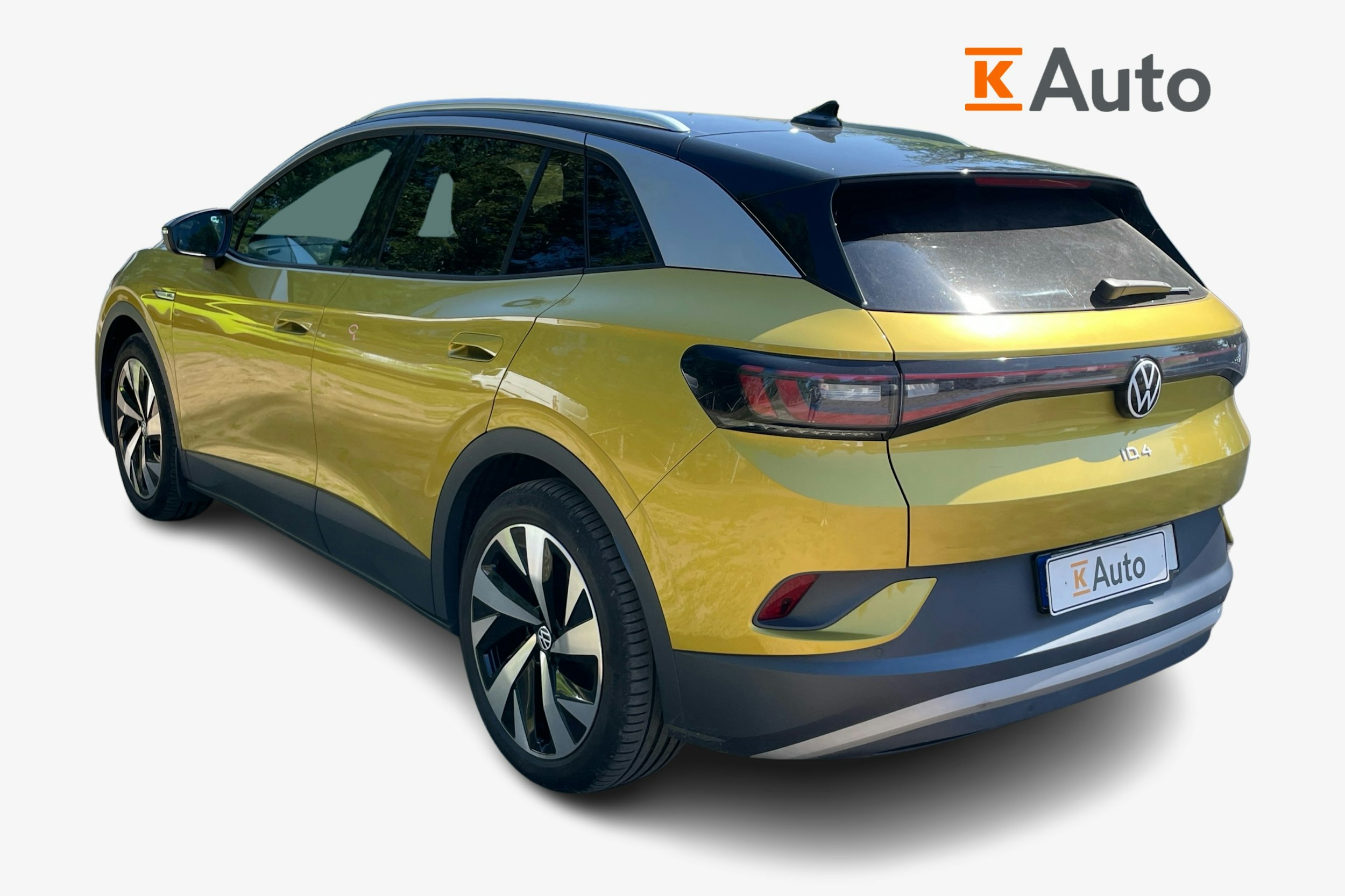 keltainen Volkswagen ID.4 2021 kuva 2.