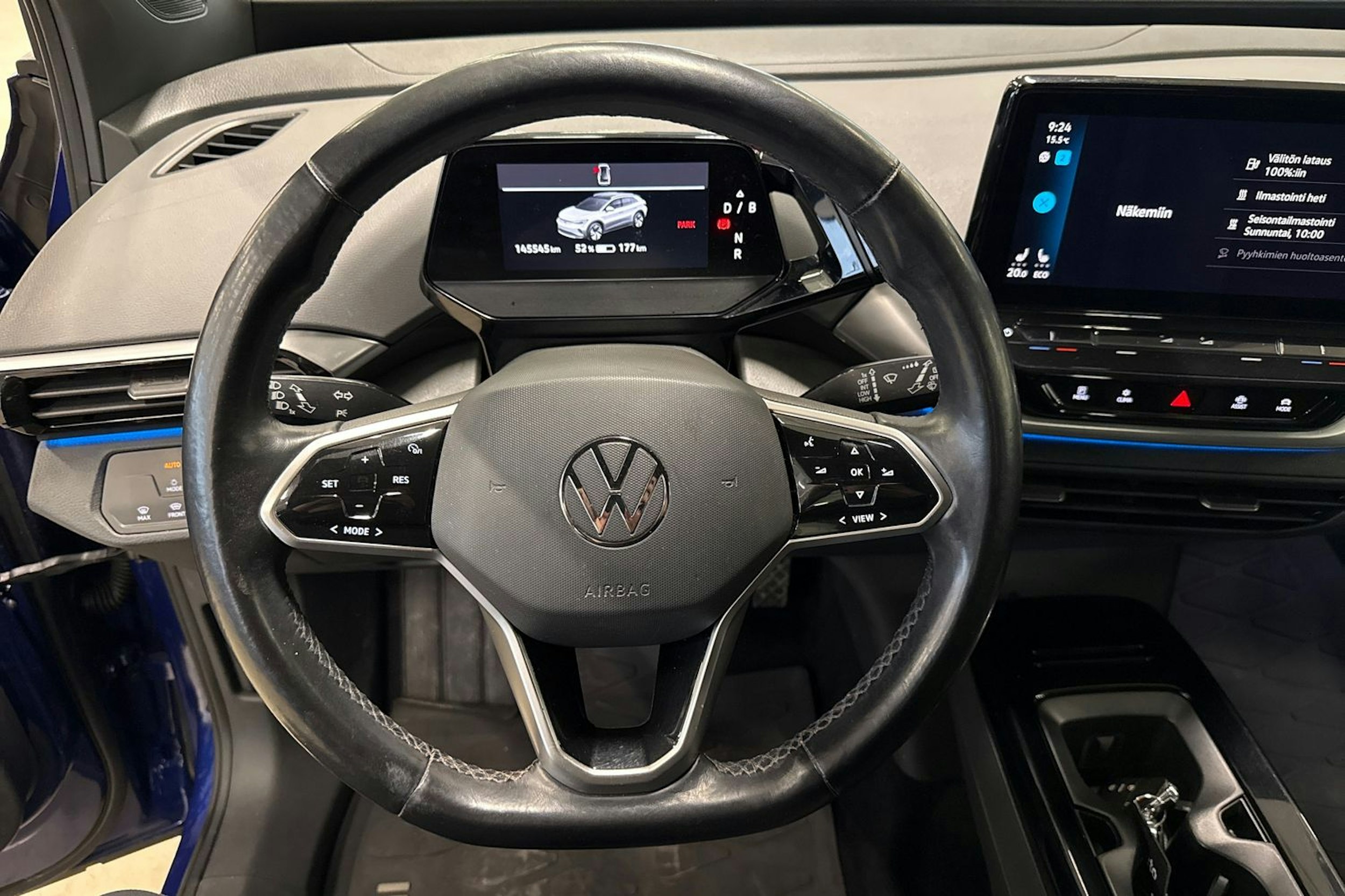 sininen Volkswagen ID.4 2021 kuva 18.