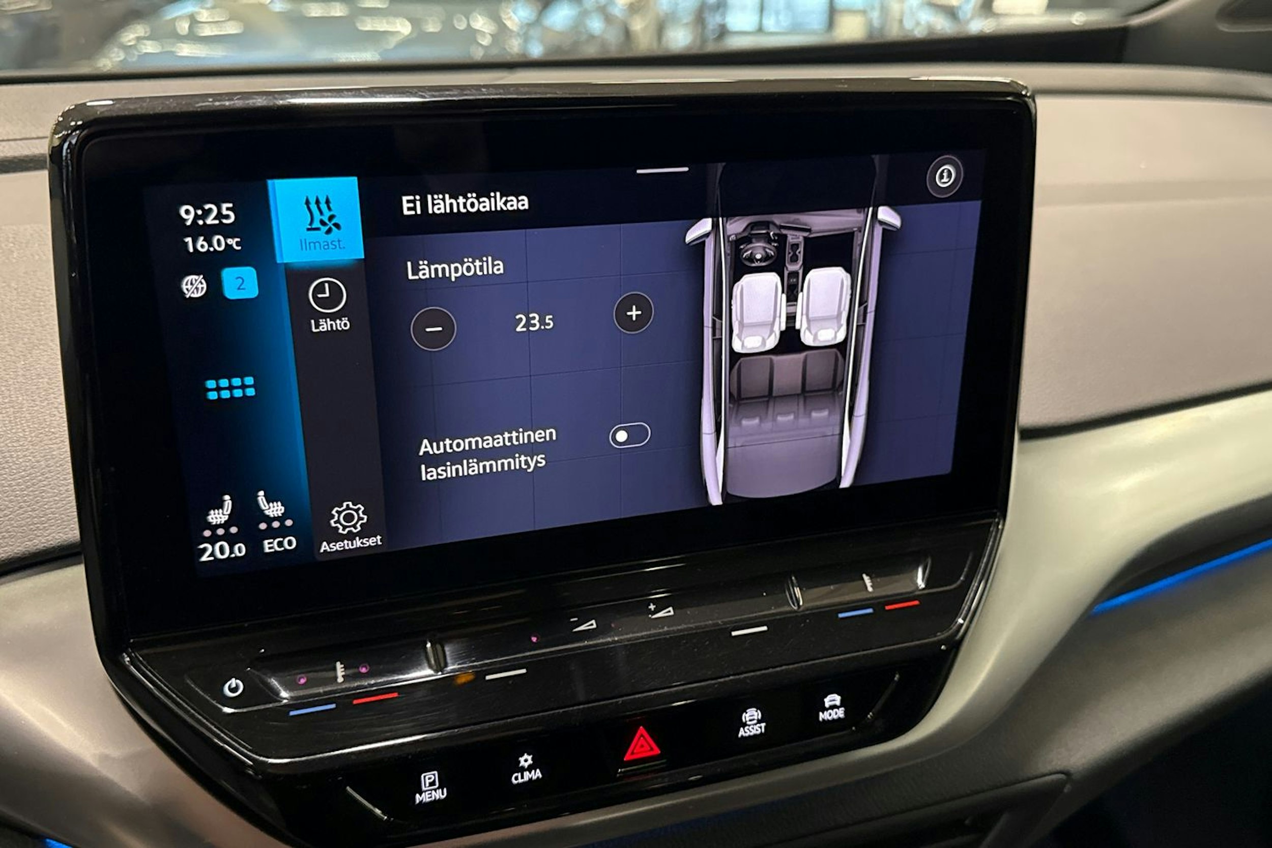 sininen Volkswagen ID.4 2021 kuva 24.