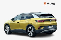 keltainen Volkswagen ID.4 2021 kuva 2.