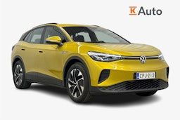 keltainen Volkswagen ID.4 2021 kuva 1.