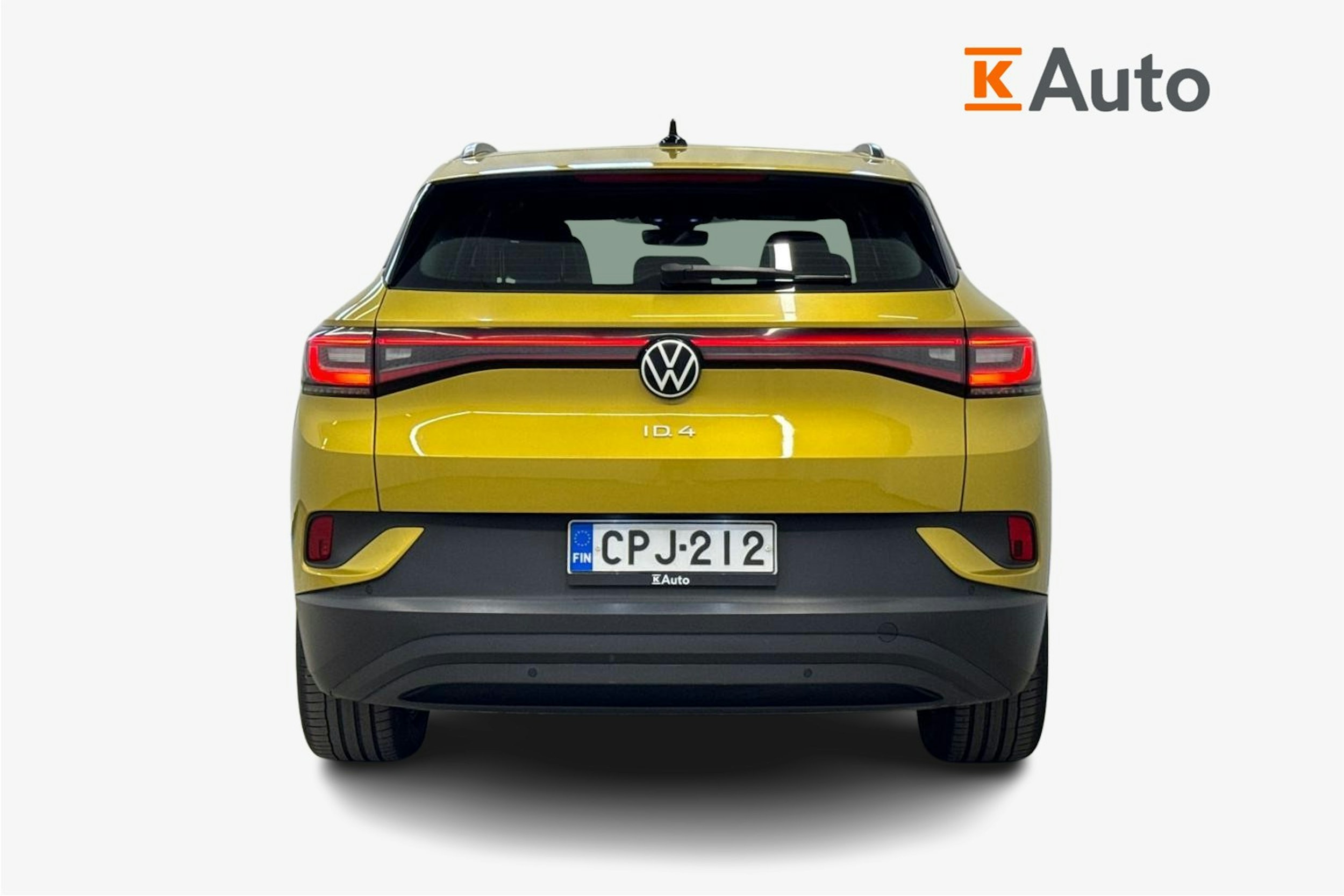 keltainen Volkswagen ID.4 2021 kuva 3.