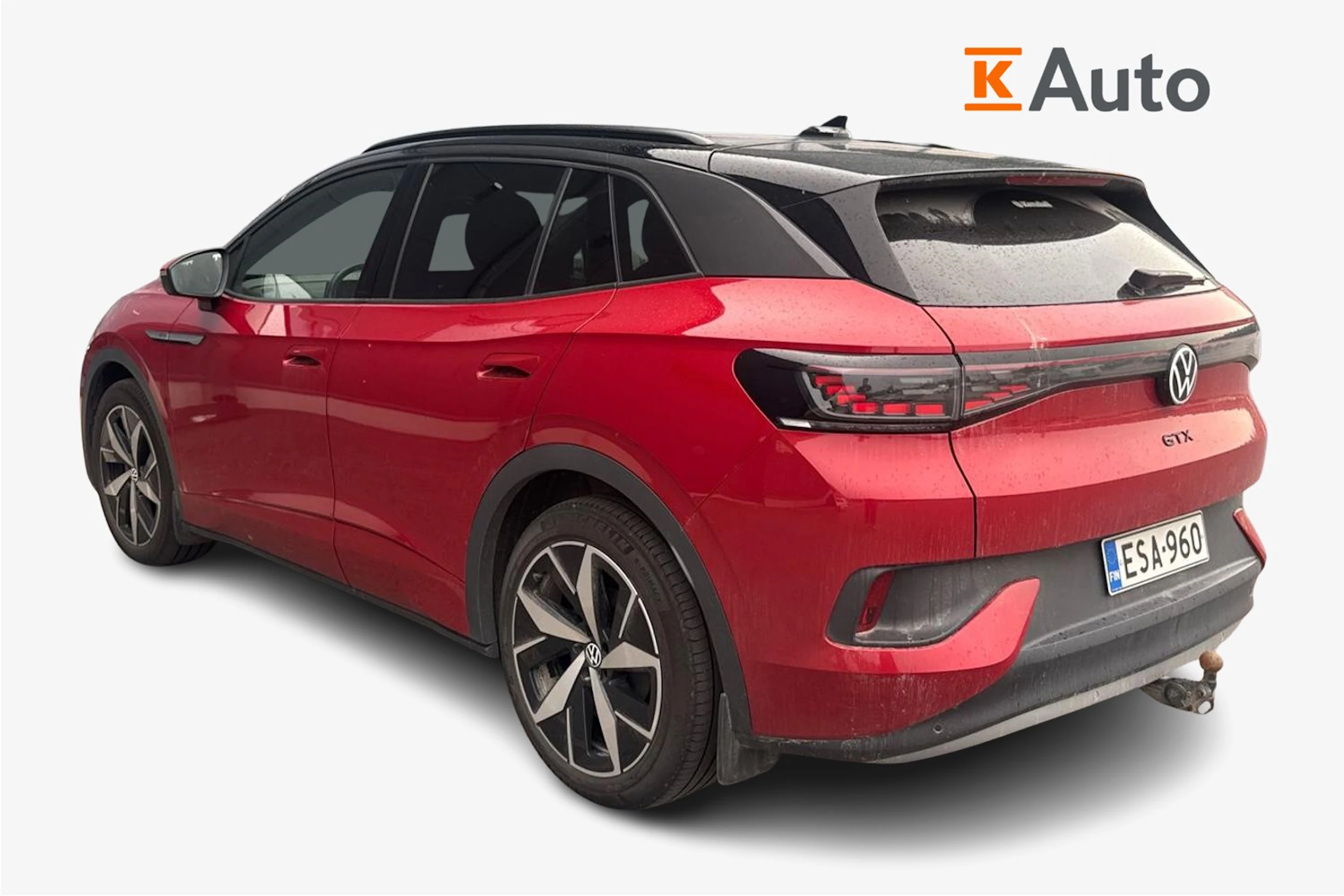 punainen Volkswagen ID.4 2021 kuva 2.