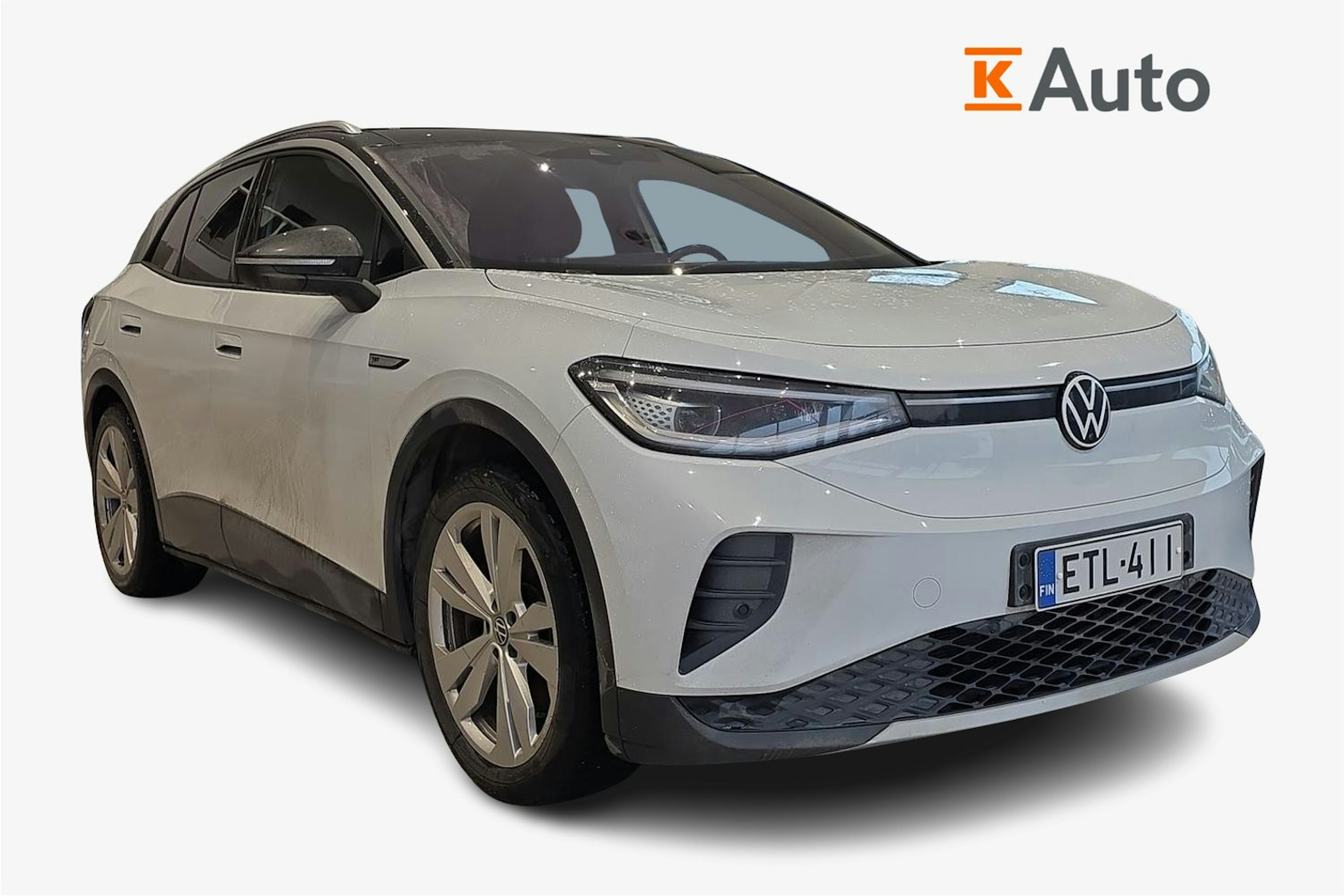 valkoinen Volkswagen ID.4 2021 kuva 1.