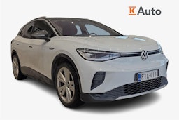 valkoinen Volkswagen ID.4 2021 kuva 1.