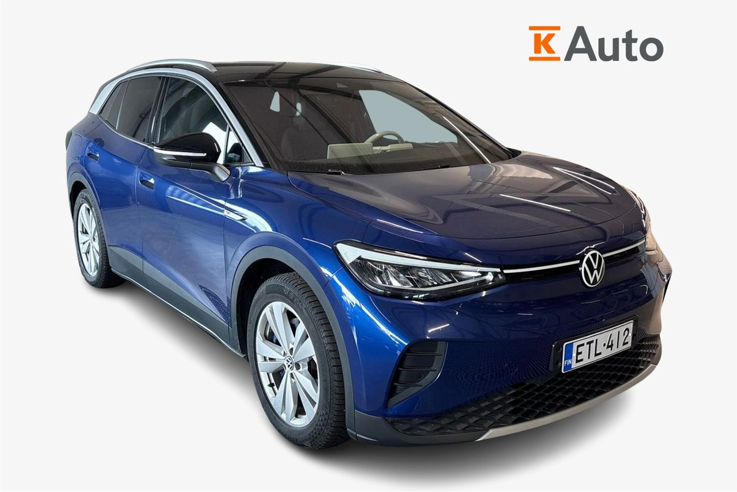 sininen Volkswagen ID.4 2021 kuva 1.
