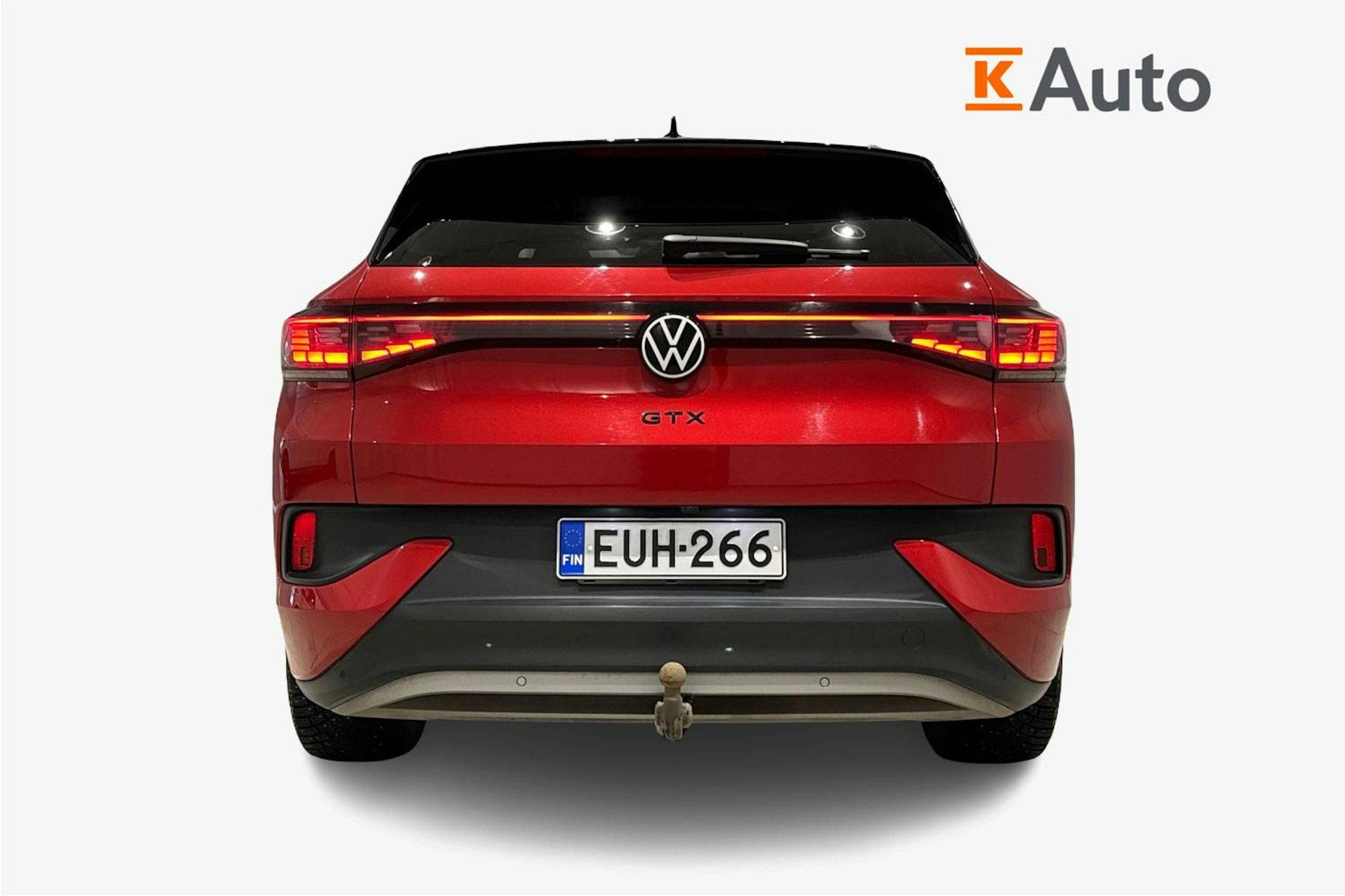 punainen Volkswagen ID.4 2022 kuva 3.