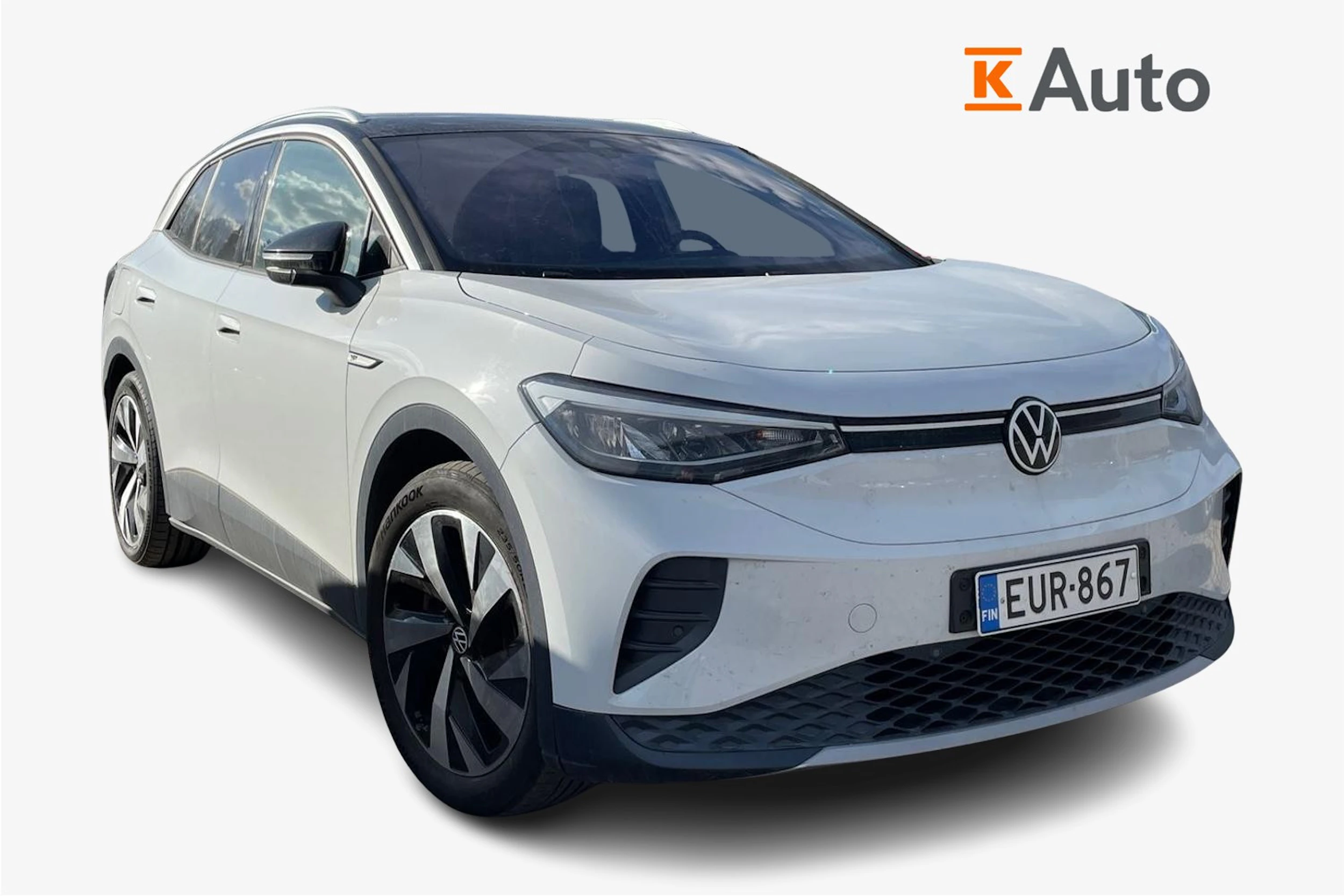 valkoinen Volkswagen ID.4 2021 kuva 1.