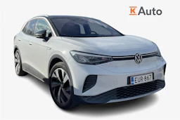 valkoinen Volkswagen ID.4 2021 kuva 1.