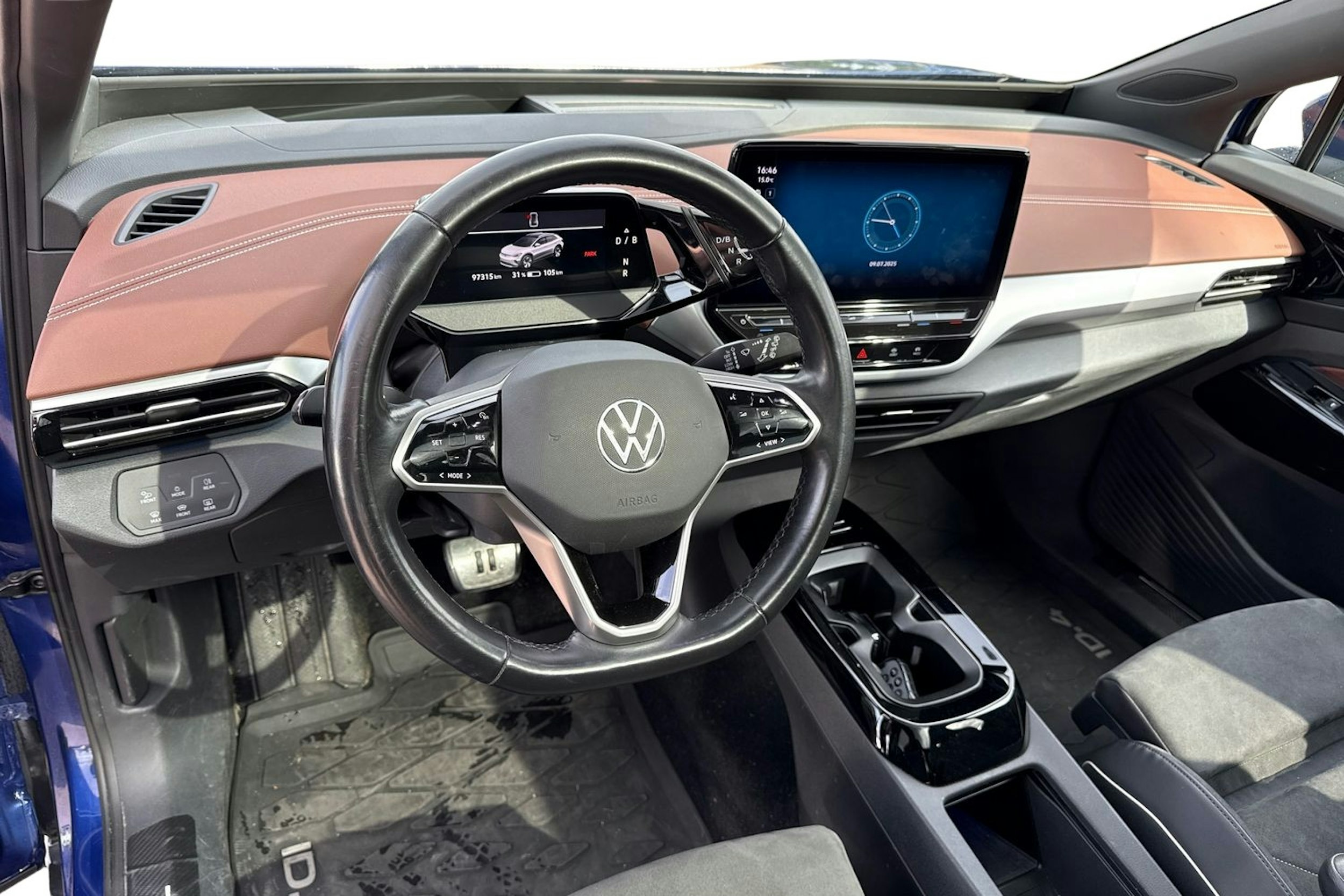 sininen Volkswagen ID.4 2021 kuva 3.