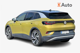 keltainen Volkswagen ID.4 2021 kuva 2.