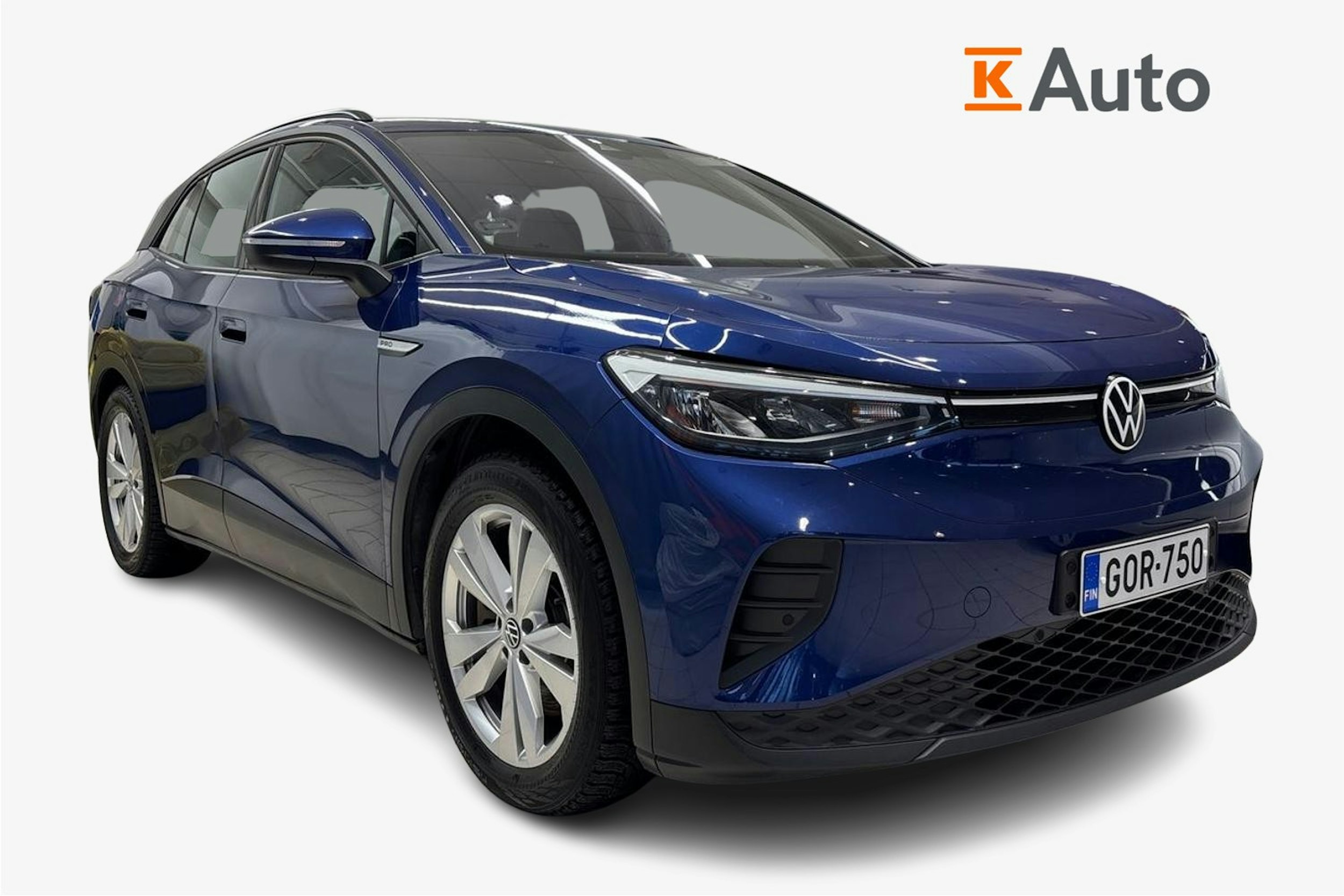 Sininen Volkswagen ID.4 2021 kuva 1.