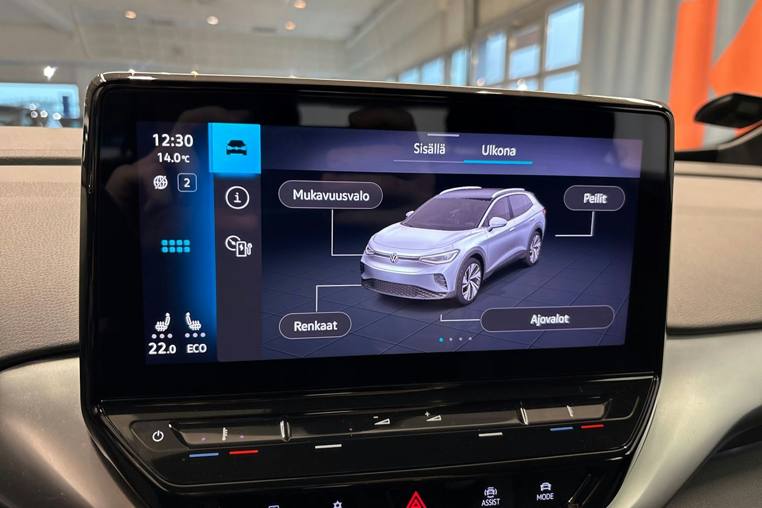 Sininen Volkswagen ID.4 2021 kuva 22.