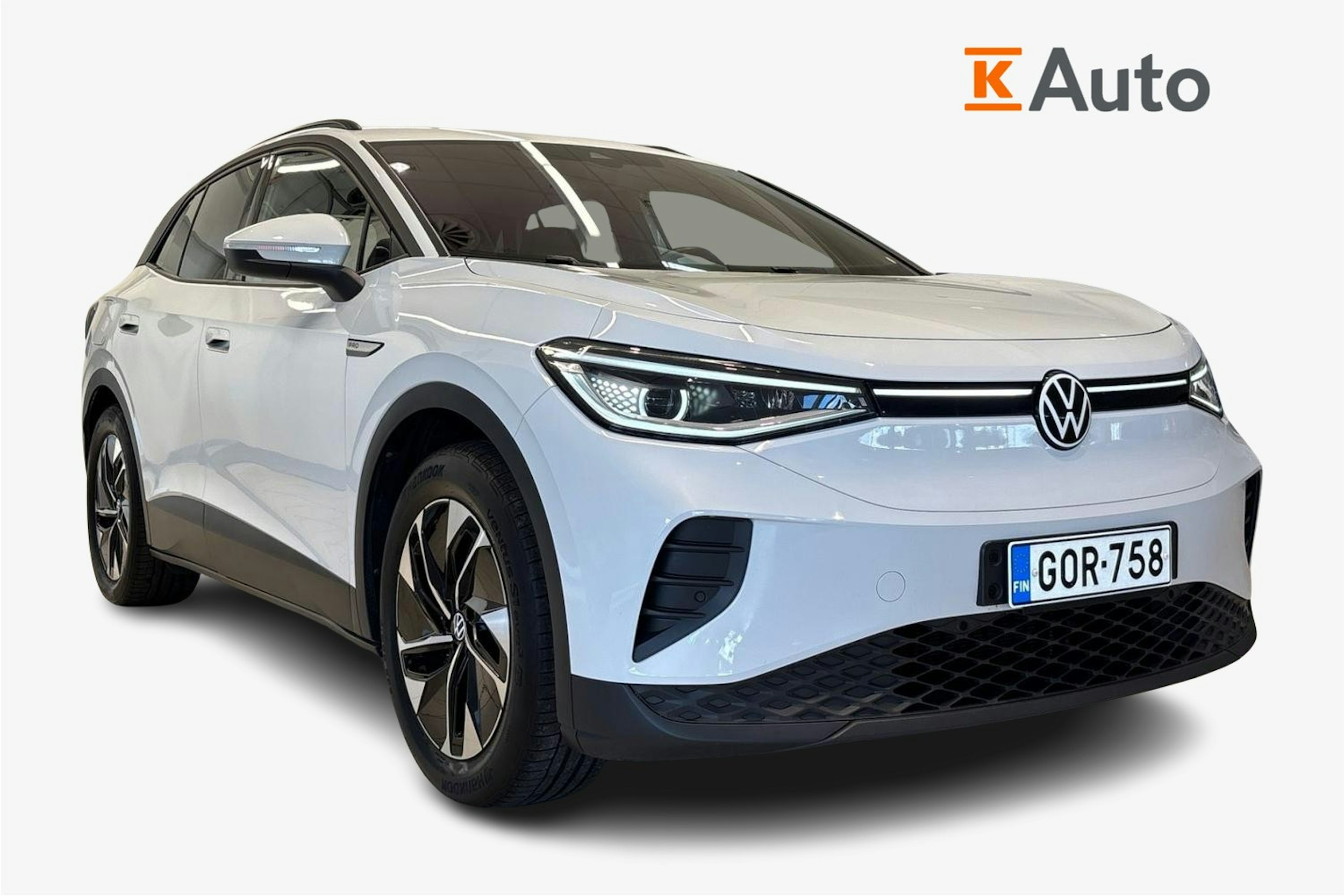 valkoinen Volkswagen ID.4 2021 kuva 1.