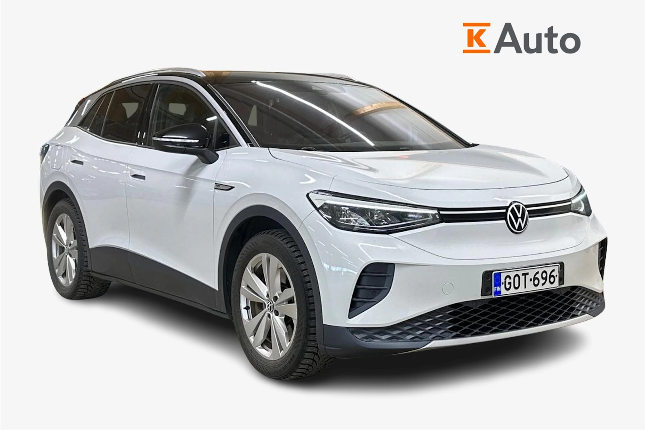 valkoinen Volkswagen ID.4 2021 kuva 1.