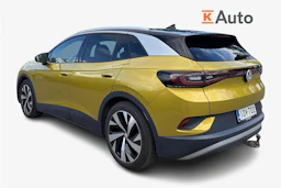 keltainen Volkswagen ID.4 2021 kuva 2.