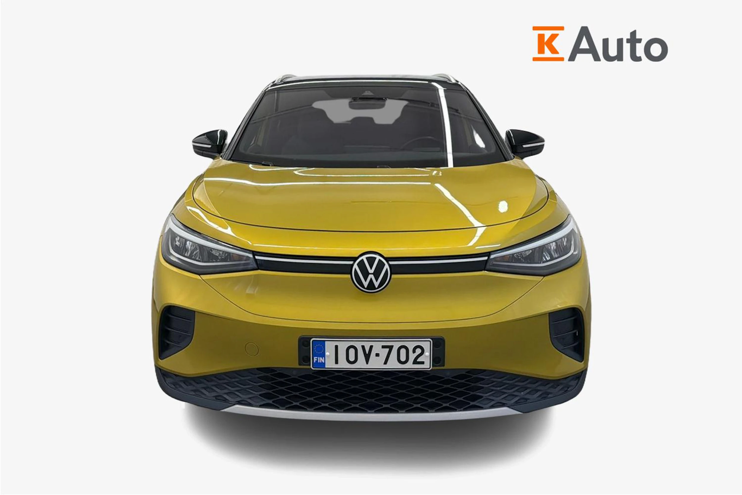keltainen Volkswagen ID.4 2021 kuva 4.