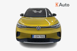 keltainen Volkswagen ID.4 2021 kuva 4.