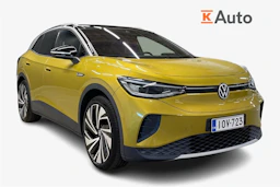 keltainen Volkswagen ID.4 2021 kuva 1.