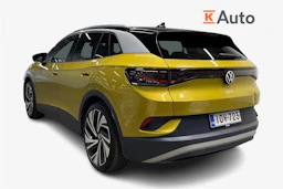 keltainen Volkswagen ID.4 2021 kuva 2.