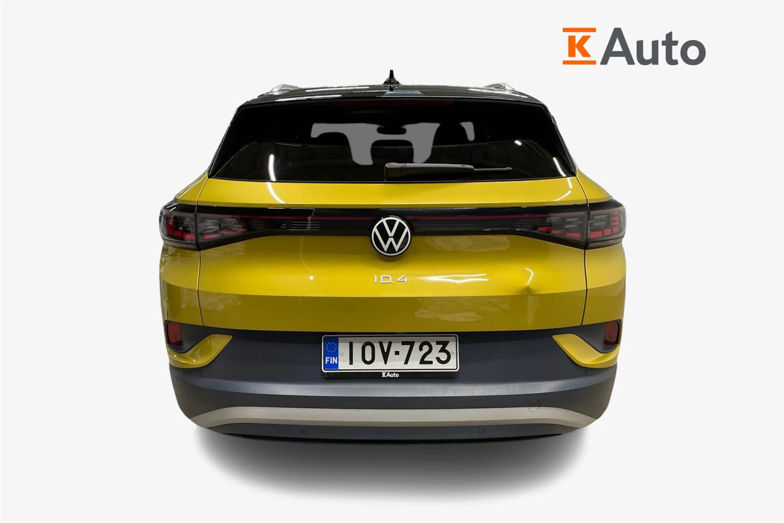 keltainen Volkswagen ID.4 2021 kuva 3.
