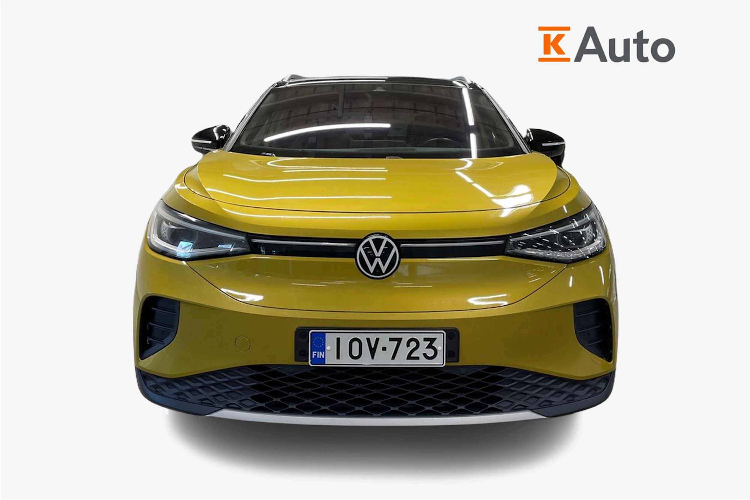 keltainen Volkswagen ID.4 2021 kuva 4.