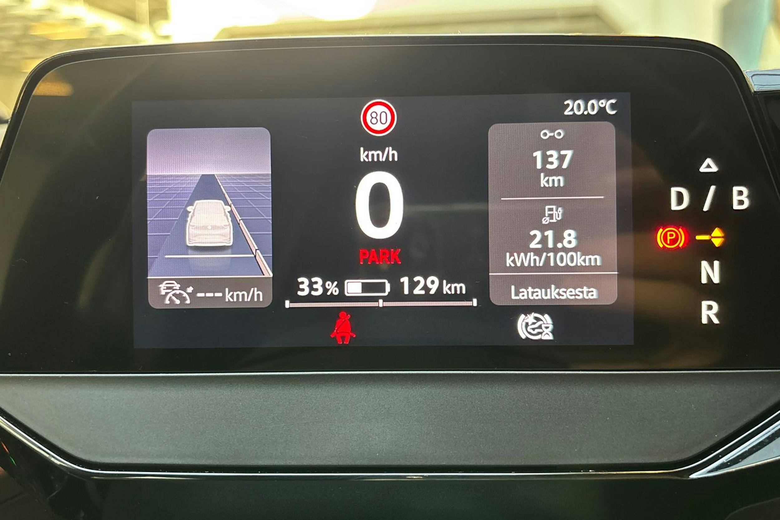 sininen Volkswagen ID.4 2021 kuva 20.