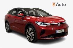punainen Volkswagen ID.4 2021 kuva 1.