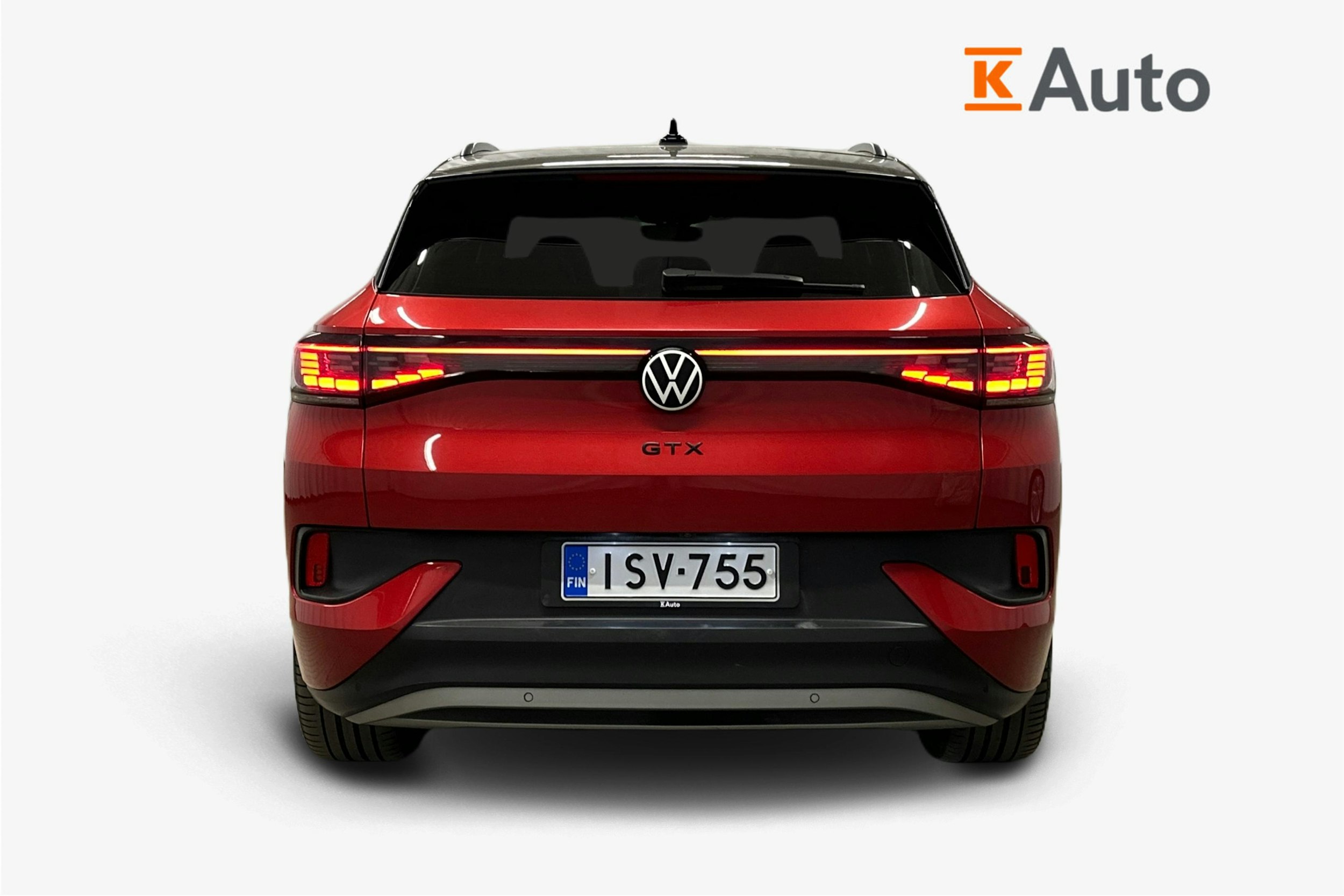 punainen Volkswagen ID.4 2021 kuva 3.