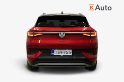 punainen Volkswagen ID.4 2021 kuva 3.