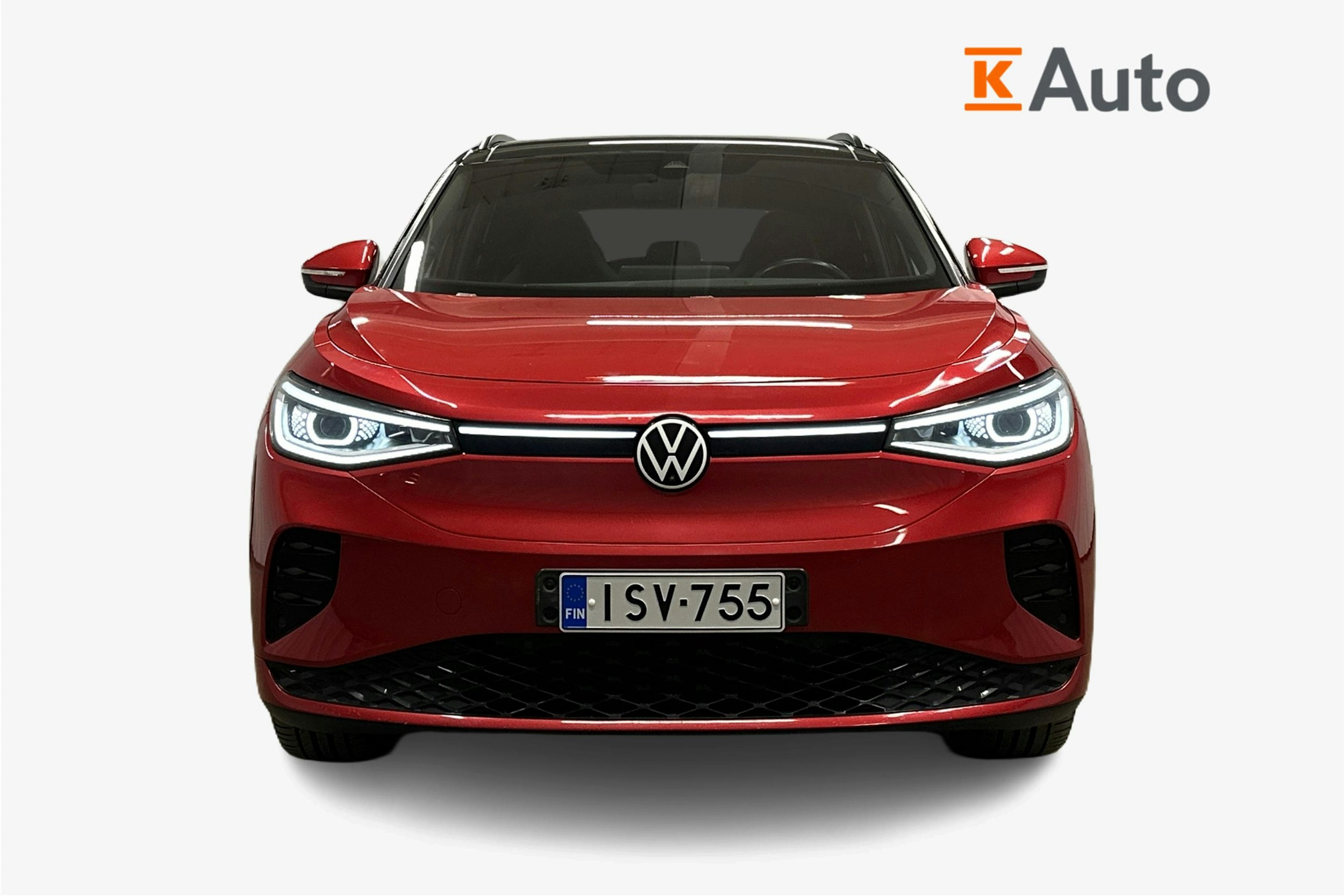 punainen Volkswagen ID.4 2021 kuva 5.