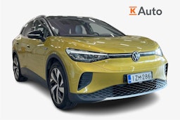 Keltainen Volkswagen ID.4 2021 kuva 1.