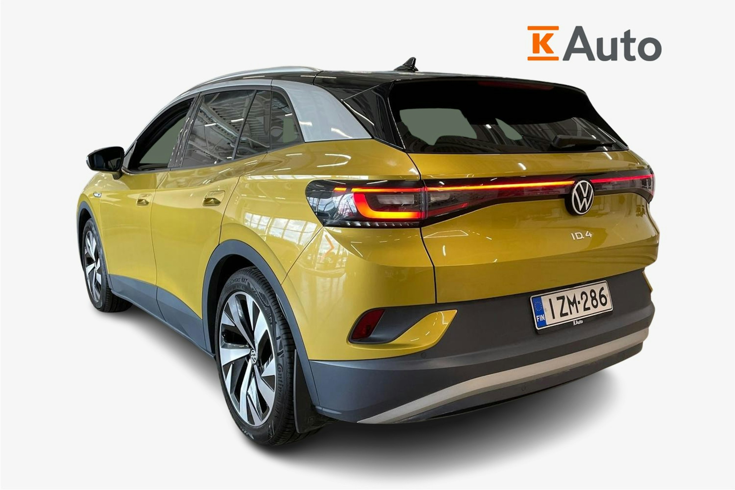 Keltainen Volkswagen ID.4 2021 kuva 2.