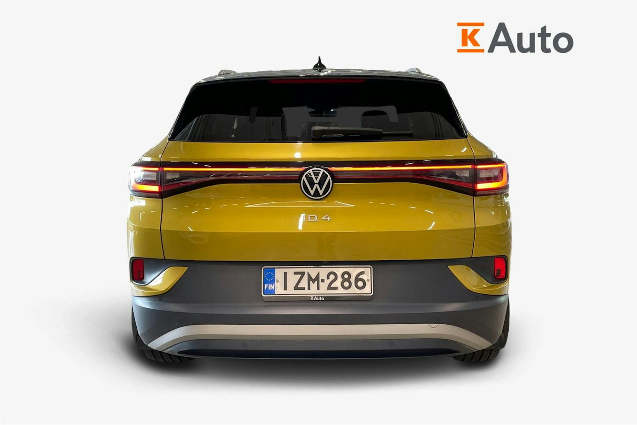 Keltainen Volkswagen ID.4 2021 kuva 3.