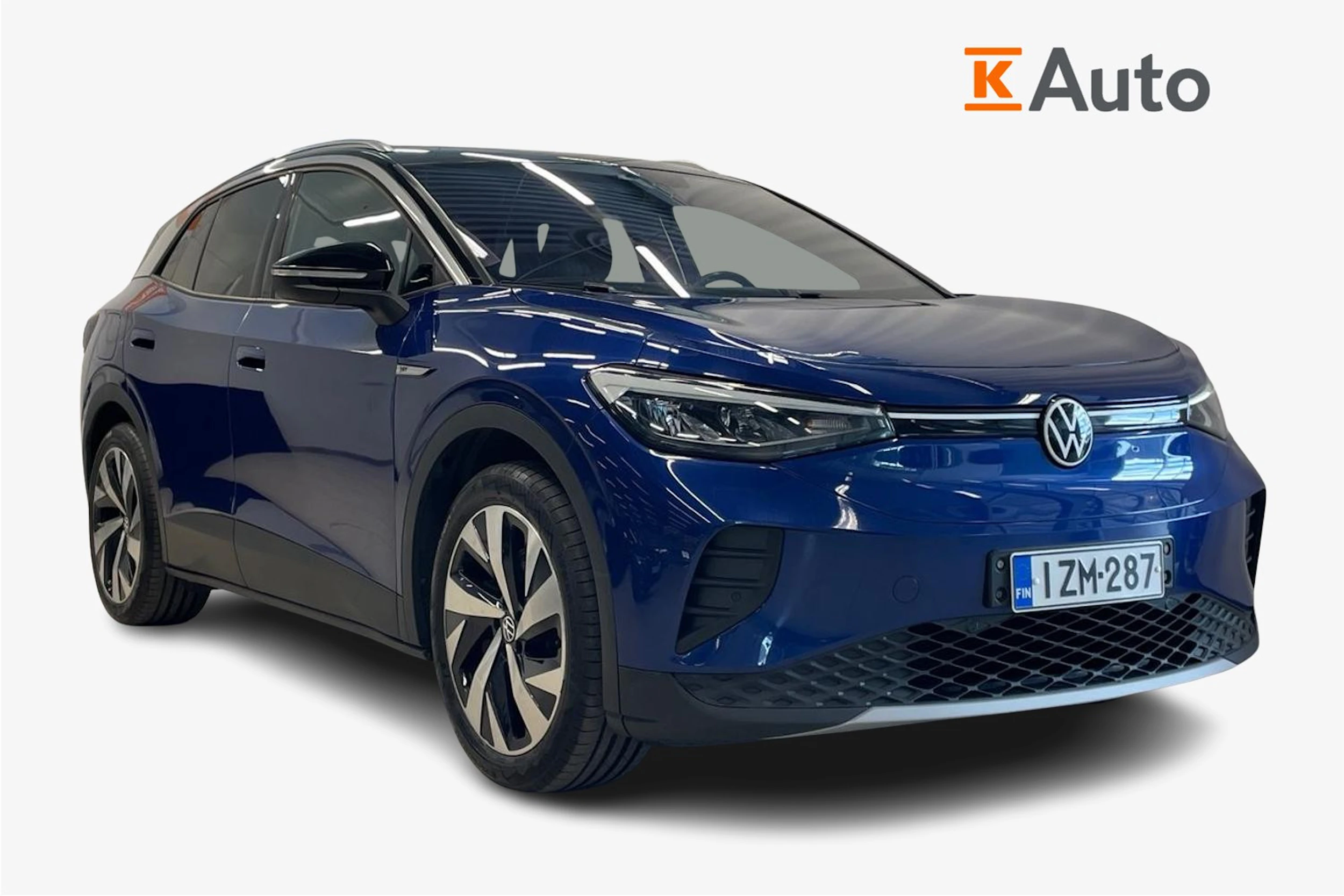 Sininen Volkswagen ID.4 2021 kuva 1.