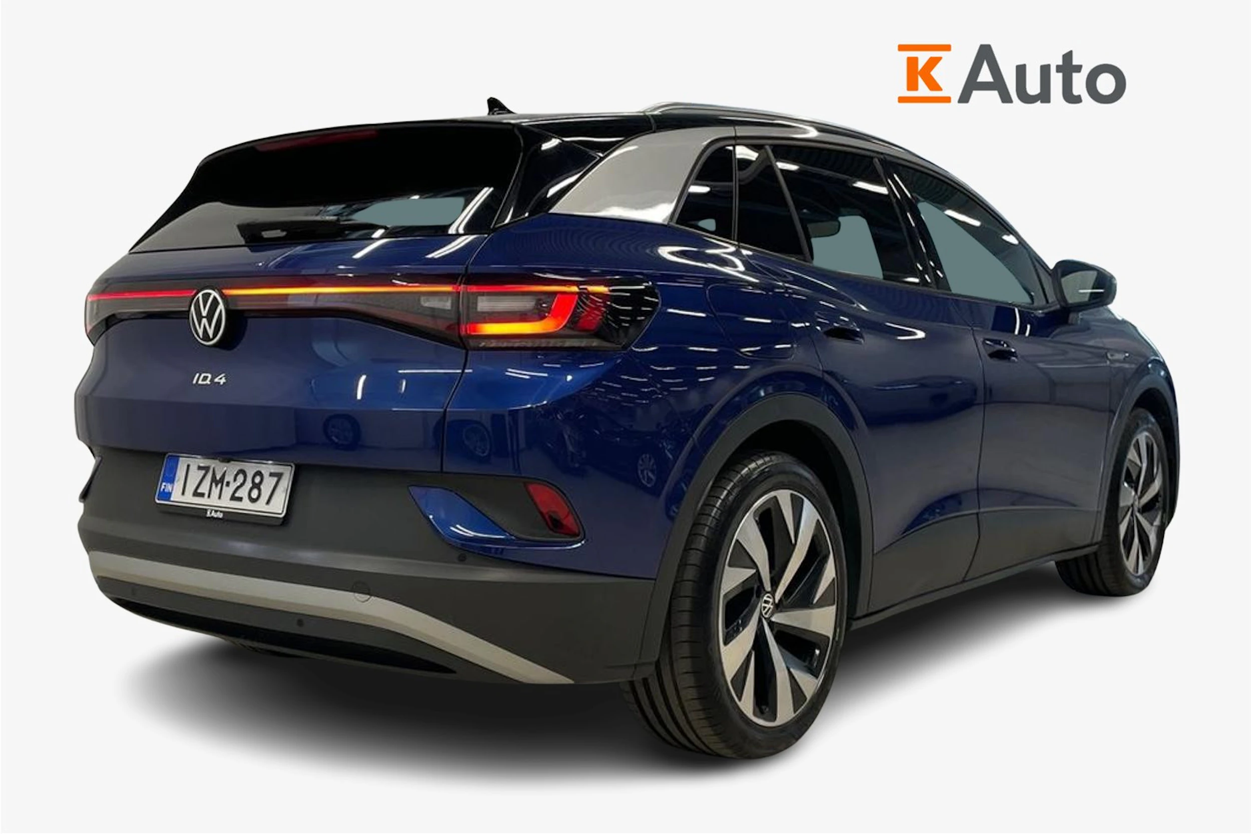 Sininen Volkswagen ID.4 2021 kuva 3.