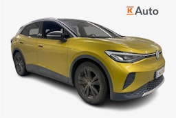 Keltainen Volkswagen ID.4 2021 kuva 1.