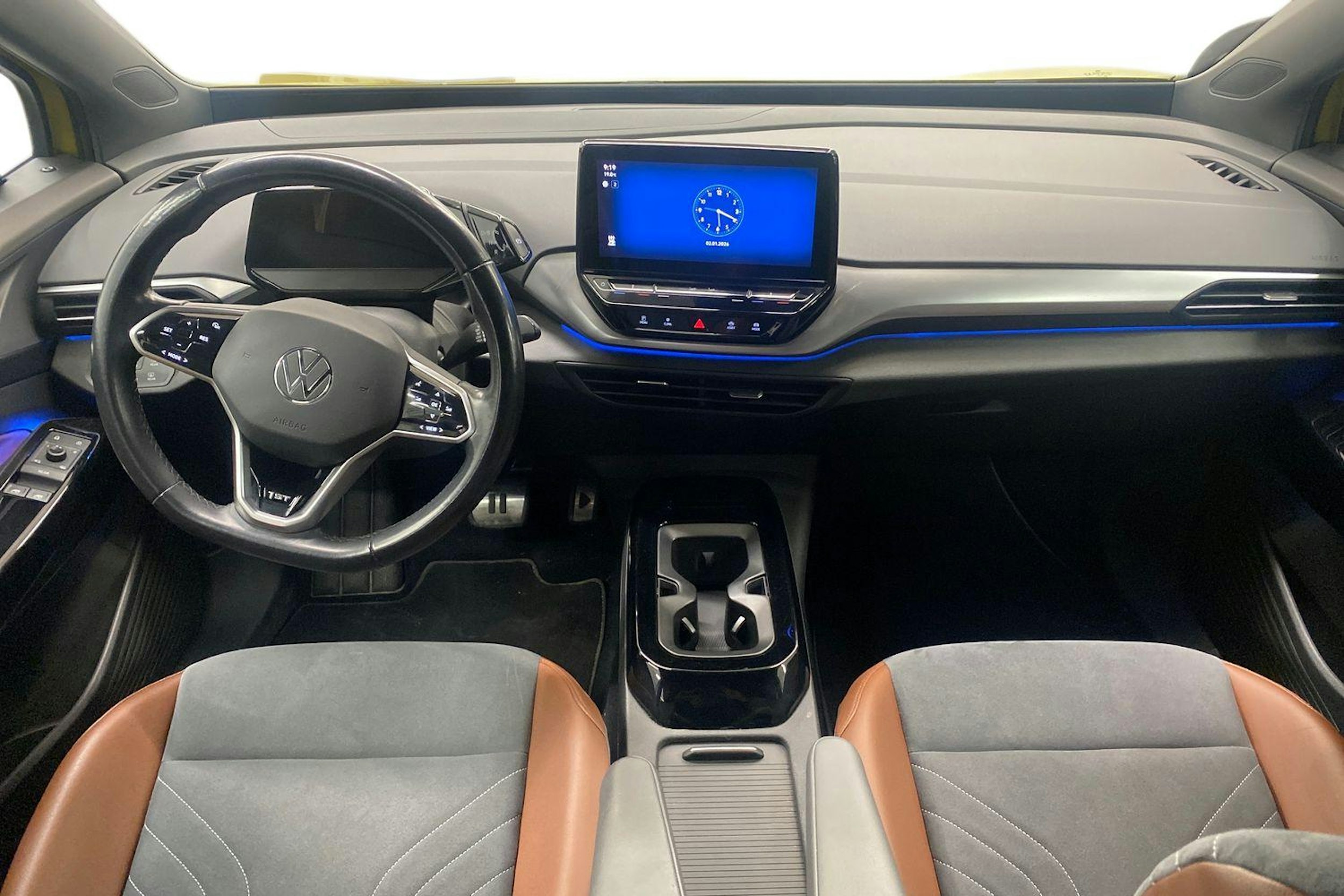 Keltainen Volkswagen ID.4 2021 kuva 9.