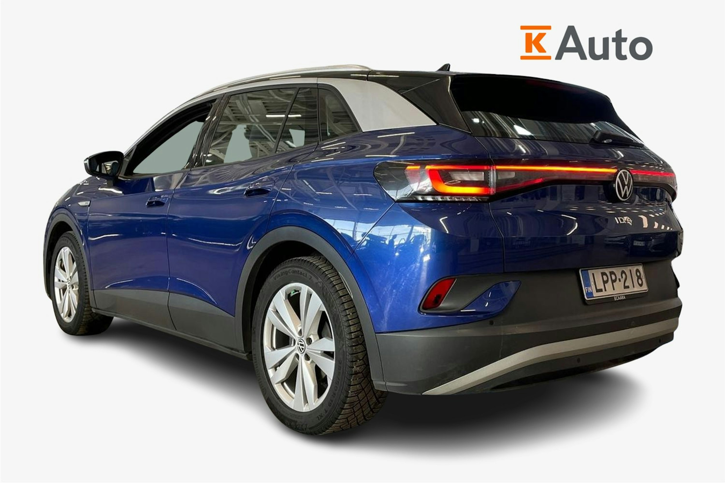 sininen Volkswagen ID.4 2021 kuva 2.