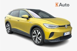 keltainen Volkswagen ID.4 2021 kuva 1.