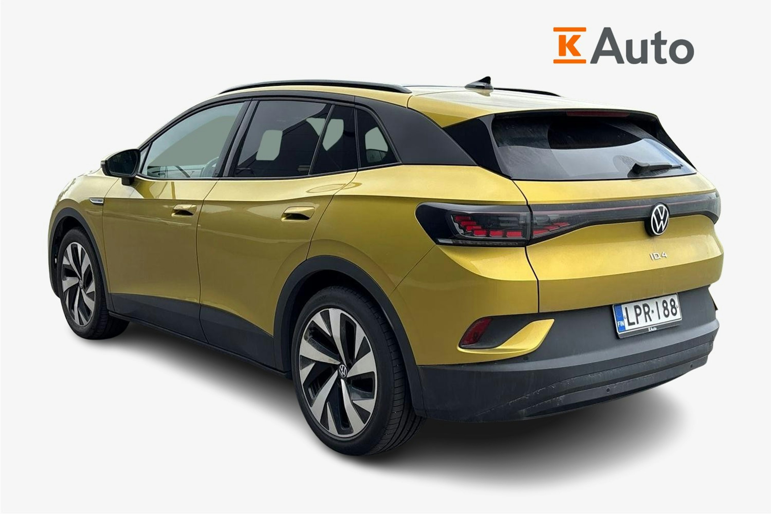 keltainen Volkswagen ID.4 2021 kuva 2.