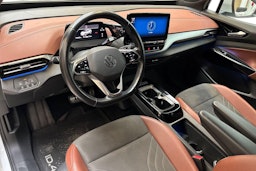 valkoinen Volkswagen ID.4 2021 kuva 7.