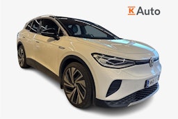 valkoinen Volkswagen ID.4 2021 kuva 1.
