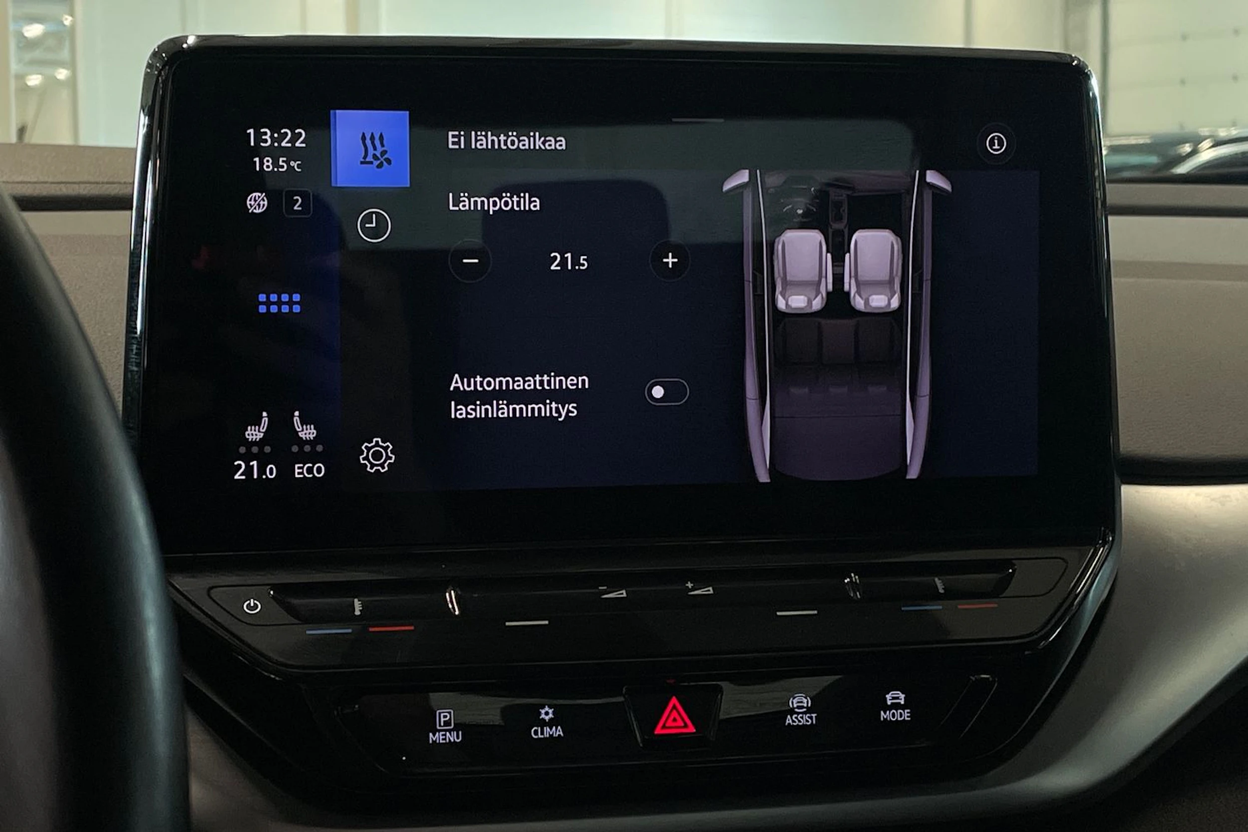 sininen Volkswagen ID.4 2021 kuva 21.