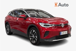 punainen Volkswagen ID.4 2021 kuva 1.