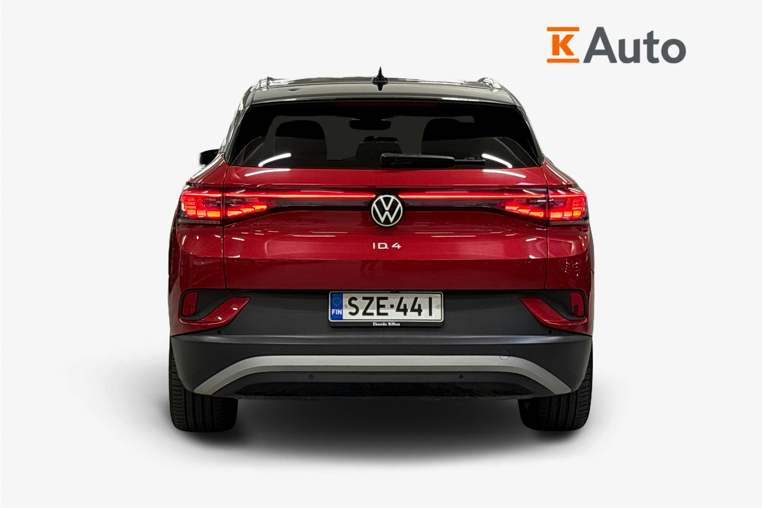 punainen Volkswagen ID.4 2021 kuva 3.