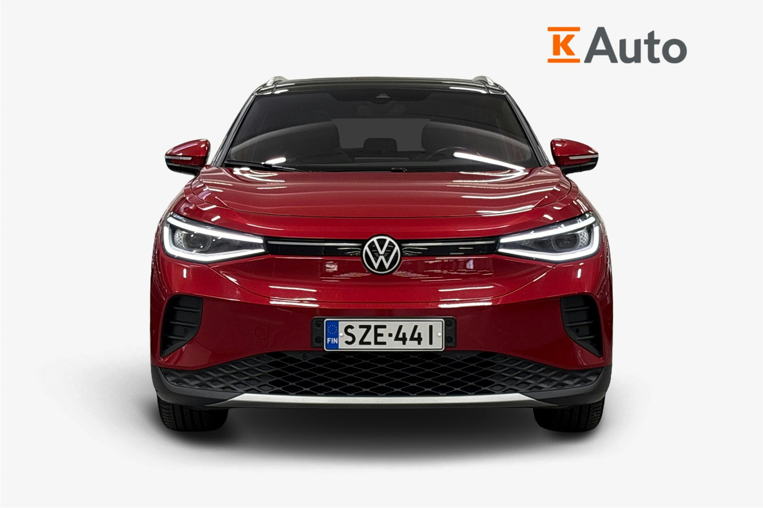 punainen Volkswagen ID.4 2021 kuva 5.