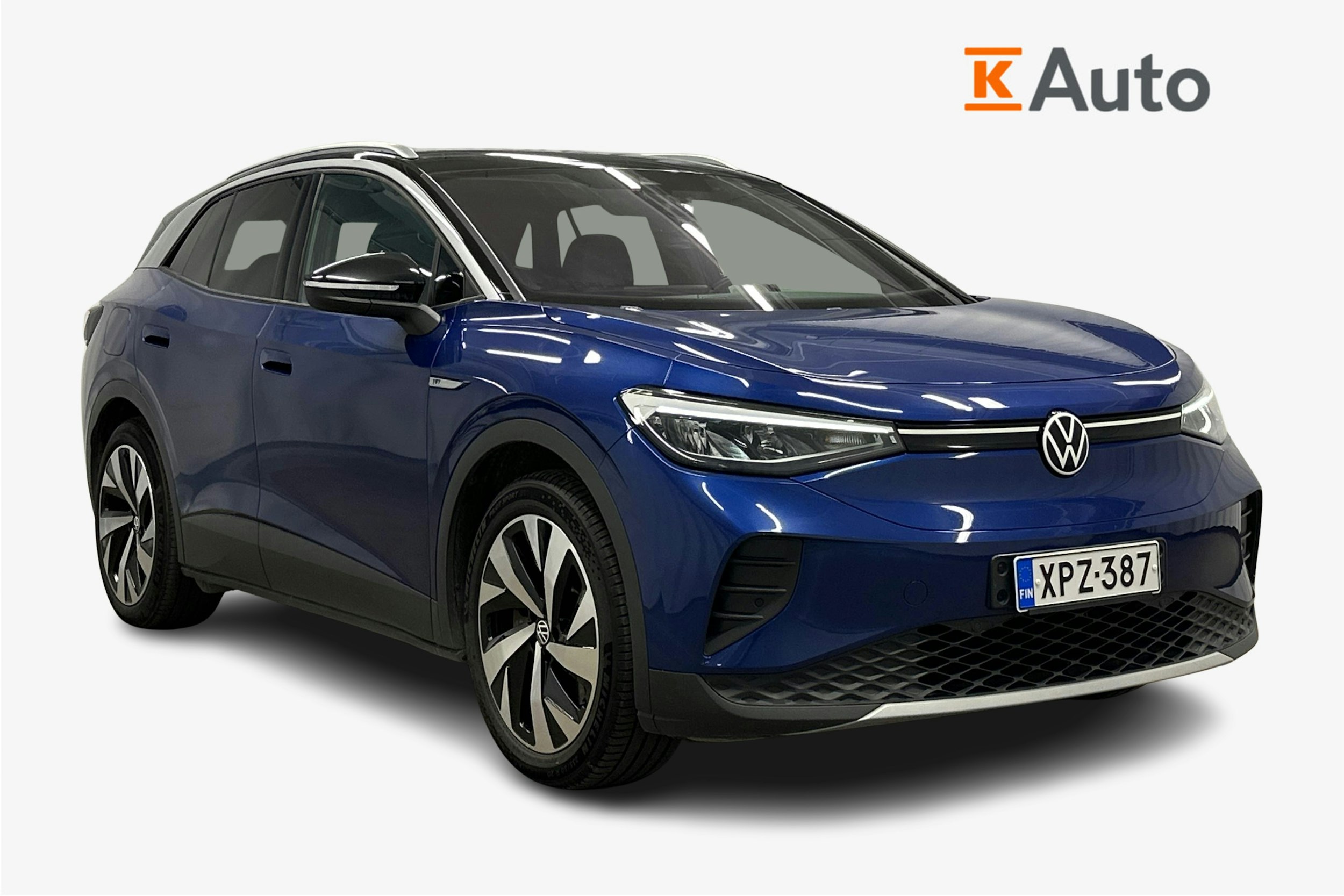 sininen Volkswagen ID.4 2021 kuva 1.