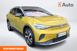 keltainen Volkswagen ID.4 2021 kuva 1.